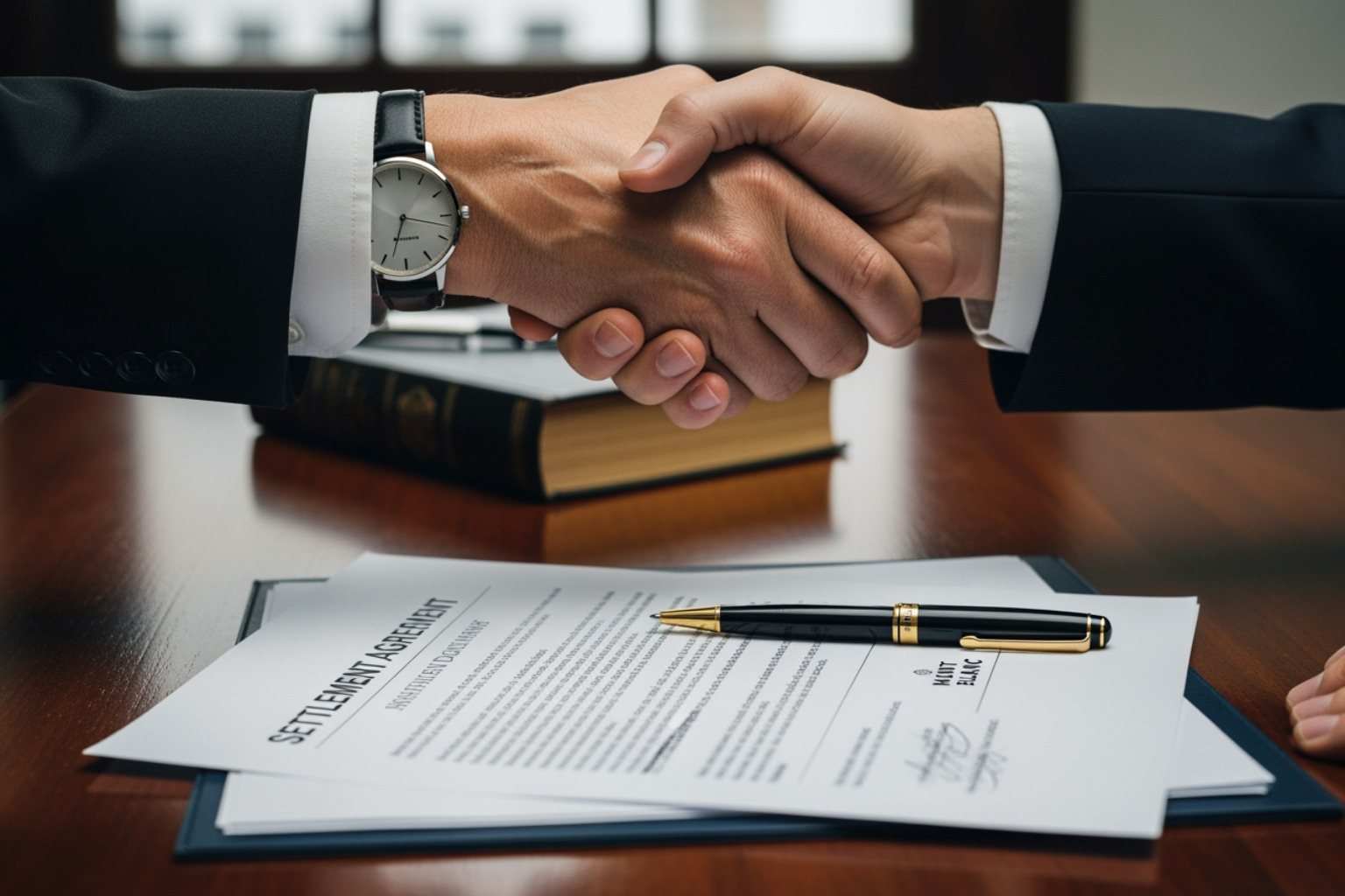 Lawsuit settlement process